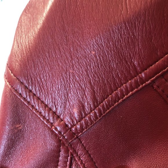 Vintage Red Leather Jacket of your Dreams! - Picture 12 of 15